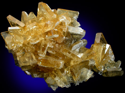 Barite with Calcite from Meikle Mine, Elko County, Nevada