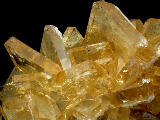 Barite with Calcite from Meikle Mine, Elko County, Nevada