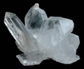 Quartz (Japan Law-twinned) from Flor de Peru II (Rosario Mabel) claim, near Pampa Blanca, Castrovirryna Province, Peru