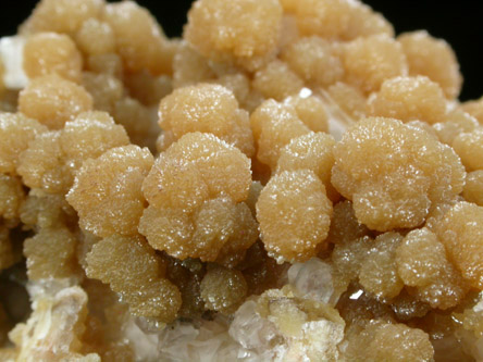 Mimetite on Calcite from Mina el Potos, Santa Eulalia District, Aquiles Serdn, Chihuahua, Mexico