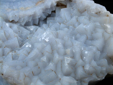 Quartz var. Chalcedony pseudomorphs after Fluorite from Trestia, south of Cavnic, Maramures, Romania