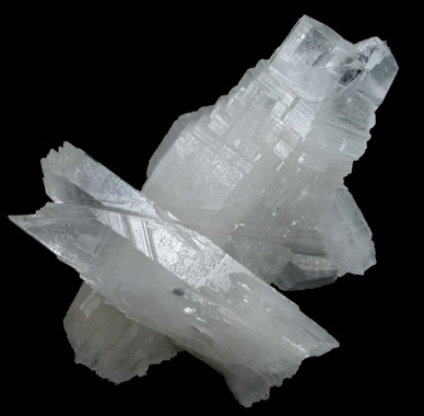 Quartz (unusual stepped-growth) from Borosilikatnoye deposit, Dalnegorsk, Primorskiy Kray, Russia