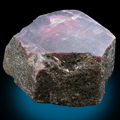 Corundum var. Ruby from Mysuru (formerly Mysore), Karnataka, India