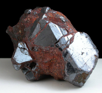 Rutile from Graves Mountain, 19.5 km east of Washington, Lincoln County, Georgia