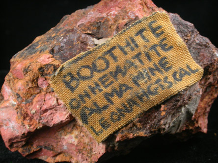Boothite from Alma Mine, Leona Heights, Alameda County, California (Type Locality for Boothite)