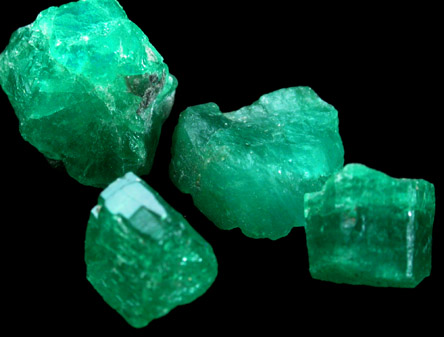 Beryl var. Emerald from Miku River Deposit, Zambia