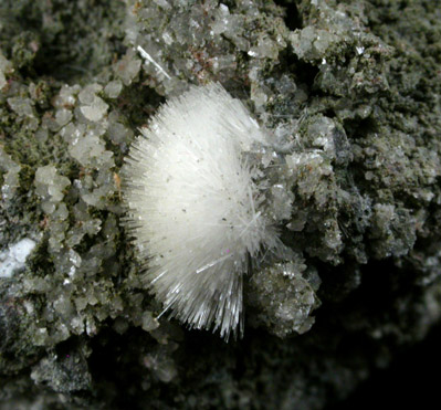 Natrolite from Millington Quarry, Bernards Township, Somerset County, New Jersey