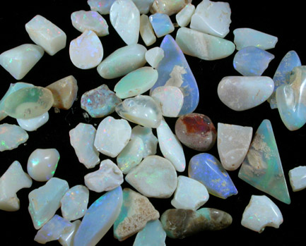 Opal from Coober Pedy, South Australia, Australia