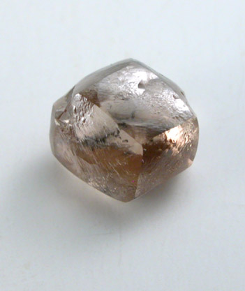 Diamond (0.90 carat dodecahedral crystal) from Northern Cape Province, South Africa