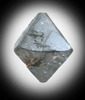 Diamond (6.93 carat octahedral crystal) from Mbuji-Mayi (Miba), Democratic Republic of the Congo