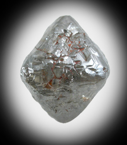 Diamond (8.54 carat octahedral crystal) from Mbuji-Mayi (Miba), Democratic Republic of the Congo