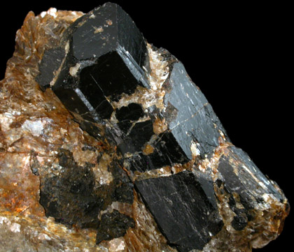 Schorl Tourmaline from Ruggles Mine, Grafton Center, Grafton County, New Hampshire