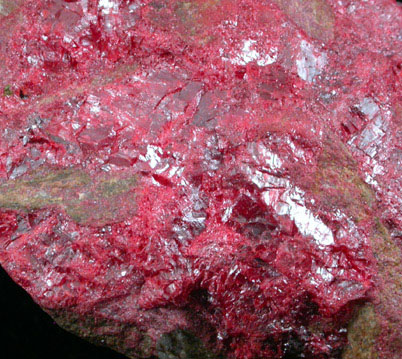 Cinnabar from Almaden District, Ciudad Real, Castile-La Mancha, Spain