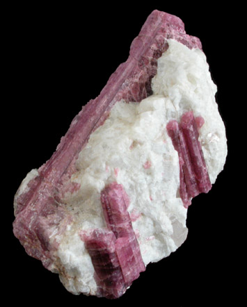 Elbaite var. Rubellite Tourmaline from So Jos da Batalha, Paraba, Brazil