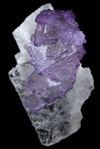 Fluorite on Celestine from Mina el Tule, Melchor Mzquiz, Coahuila, Mexico