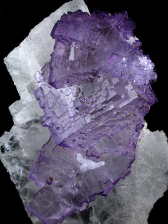 Fluorite on Celestine from Mina el Tule, Melchor Mzquiz, Coahuila, Mexico