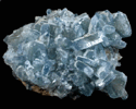 Celestine with Strontianite from Lime City Quarry, Wood County, Ohio
