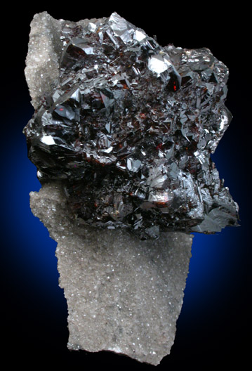 Sphalerite on Limestone from Elmwood Mine, Carthage, Smith County, Tennessee