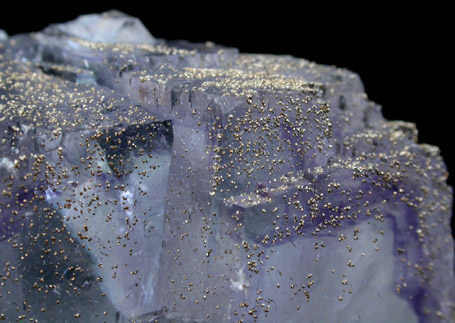 Fluorite with Pyrite from Yaogangxian Mine, Nanling Mountains, Hunan Province, China