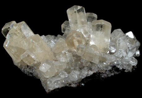 Calcite with Sphalerite from Annabel Lee Mine, Harris Creek District, Hardin County, Illinois