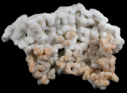 Quartz pseudomorphs after Calcite from Ohio Mine, Ouray County, Colorado