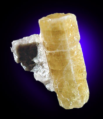 Beryl var. Heliodor from Slocum Beryl Prospect, Cobalt, Connecticut