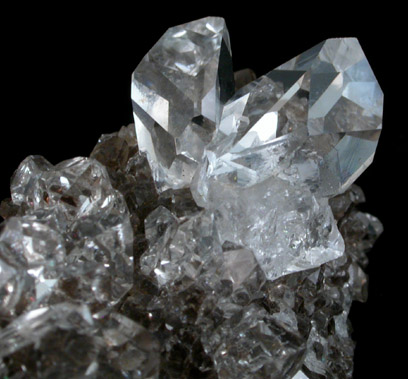 Quartz var. Herkimer Diamonds from Ace of Diamonds Mine, Middleville, Herkimer County, New York