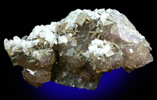 Fluorite, Calcite, Pyrite from Moscona Mine, Villabona District, Asturias, Spain