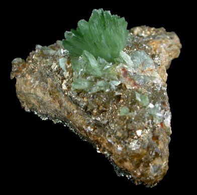 Ludlamite from Huanuni Mine, Dalence Province, Oruro Department, Bolivia