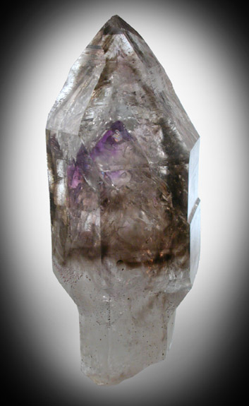 Quartz var. Scepter with fluid inclusion (enhydro) from Tafelkop, Goboboseb Mountains, 27 km west of Brandberg Mountain, Erongo region, Namibia