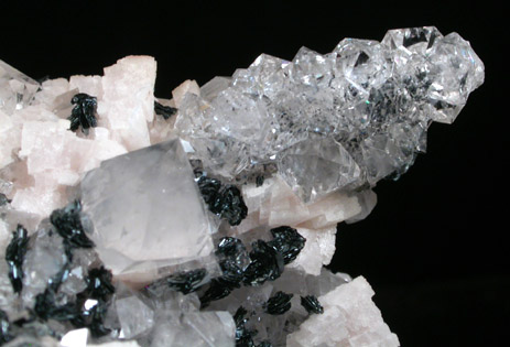 Hematite, Quartz, Dolomite from Cleator Moor, West Cumberland Iron Mining District, Cumbria, England