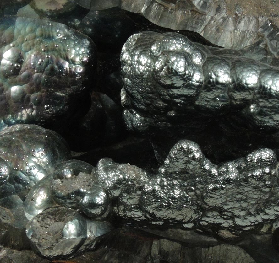 Goethite-Hematite from Dongan Hills iron mining district, Staten Island, New York City, Richmond County, New York