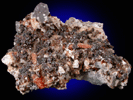 Hubeite, Inesite, Apophyllite, Quartz from Fengjiashan Mine, Daye District, Huangshi, Hubei Province, China (Type Locality for Hubeite)