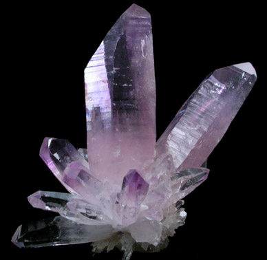 Quartz var. Amethyst from Piedra Parada, near Las Vigas, Tatatila, Veracruz, Mexico