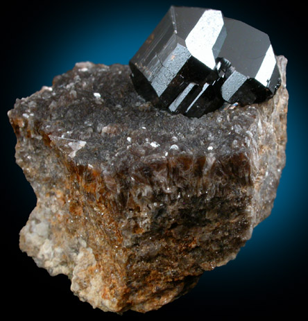 Cassiterite from Merekski District, Khabarovskiy Kray, Russia