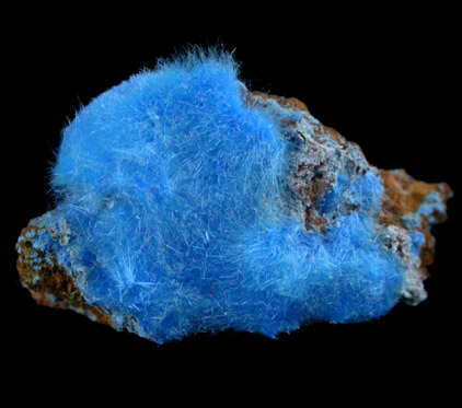 Cyanotrichite from Grandview Mine, Coconino County, Arizona