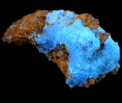 Cyanotrichite from Grandview Mine, Coconino County, Arizona