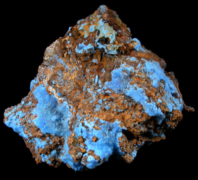 Cyanotrichite from Grandview Mine, Coconino County, Arizona