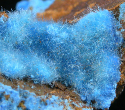 Cyanotrichite from Grandview Mine, Coconino County, Arizona