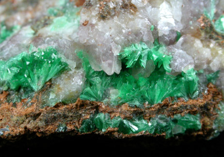 Annabergite from Lavrion (Laurium) Mining District, Attica Peninsula, Greece