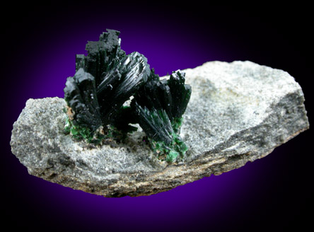 Libethenite from Mindola Open Pit, Rokana Mine, near Kitwe, Copperbelt Province, Zambia