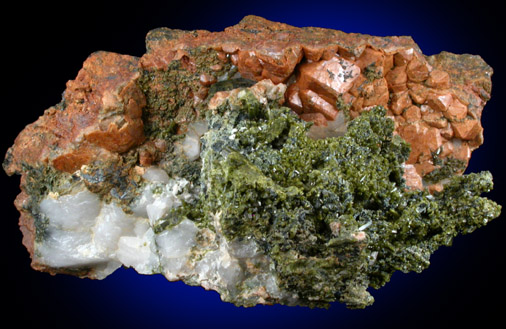 Epidote, Andradite Garnet, Quartz from South Slocan, British Columbia, Canada