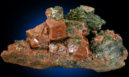 Epidote and Andradite Garnet from South Slocan, British Columbia, Canada