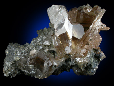 Cerussite with Galena from Touissit Mine, 21 km SSE of Oujda, Jerada Province, Oriental, Morocco
