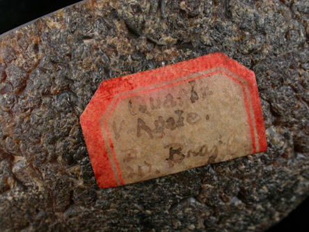 Quartz var. Fortification Agate from Rio Grande do Sul, Brazil