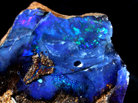 Opal var. Boulder Opal from Aeromaga Area, Queensland, Australia