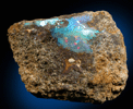 Opal var. Boulder Opal from Aeromaga Area, Queensland, Australia