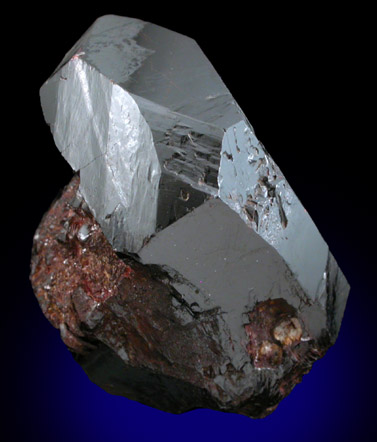 Rutile from Graves Mountain, 19.5 km east of Washington, Lincoln County, Georgia
