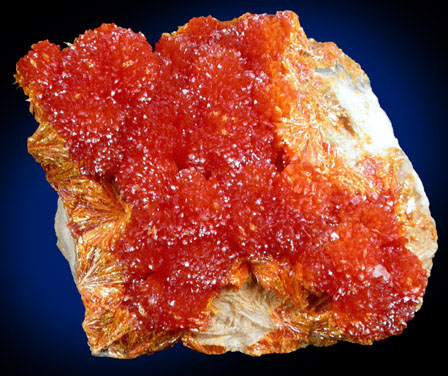 Orpiment from El'brusskiy Mine, 35 km NE of Mount Elbrus, Kabardino-Balkarian Republic, Russia