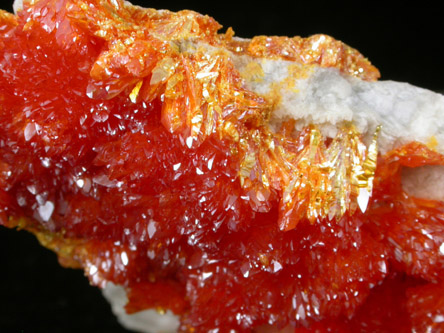 Orpiment from El'brusskiy Mine, 35 km NE of Mount Elbrus, Kabardino-Balkarian Republic, Russia